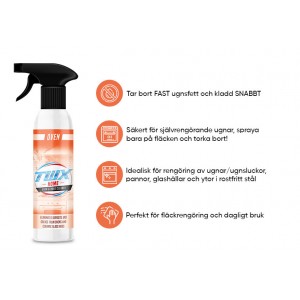 TWX® Home Oven - Luktfritt rengöringsmedel för ugn och spisar 300 ml